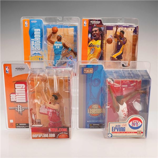 4pc McFarlane Toys NBA SportsPicks Action Figures in Original Packaging