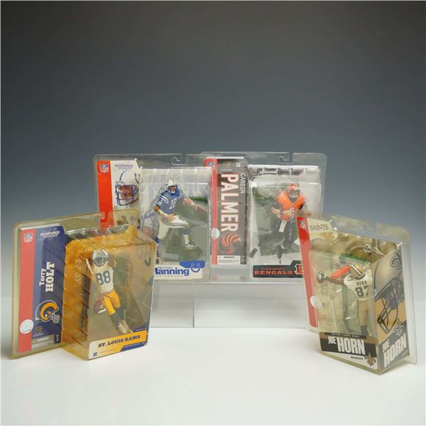 4pc NFL McFarlane's Sportspicks Action Figures in Original Packaging