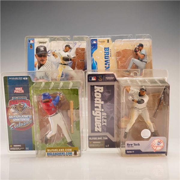 4pc MLB Sports Picks Series Figurines in Boxes