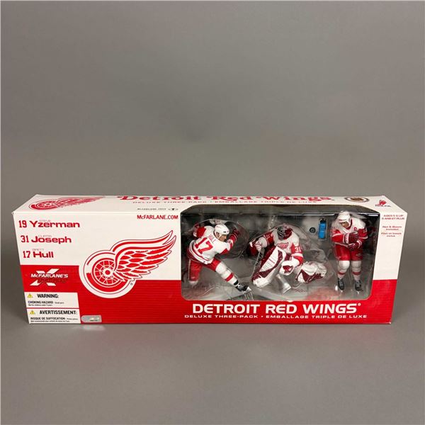 McFarlane Sportspick Three Pack Action Figures, Detroit Red Wings