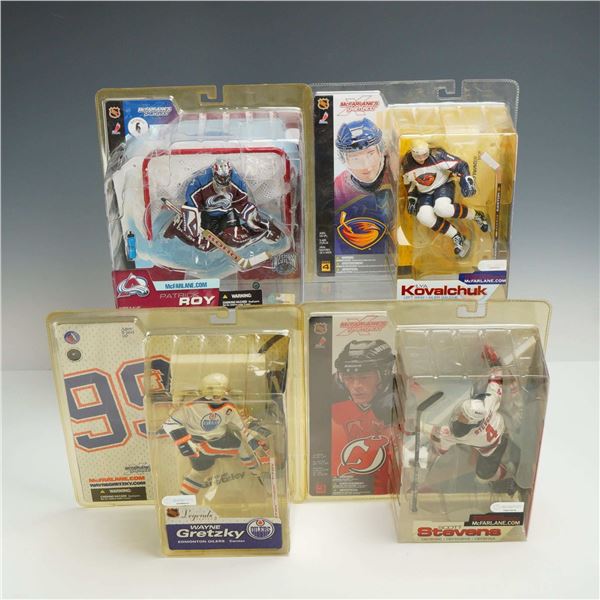 4pc McFarlane's SportsPicks NHL Hockey Action Figures in Boxes