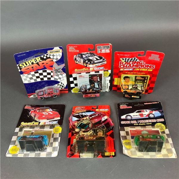 6pc Racing Champions & Matchbox NASCAR Die-Cast Car Models
