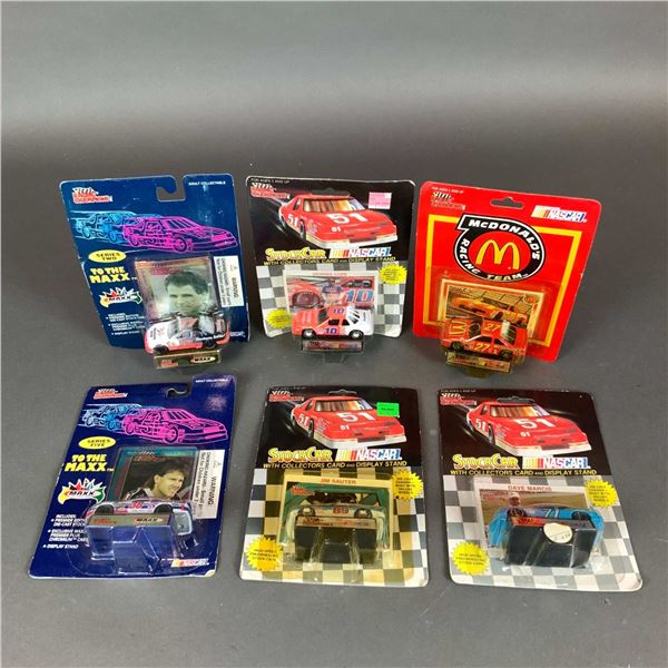 6pc Racing Champions 1/64 NASCAR Die-Cast Stock Car Models