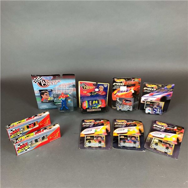 Nine Hot Wheels Pro Racing, Winners Circle & Mini-Cars NASCAR Model Cars & Collectibles