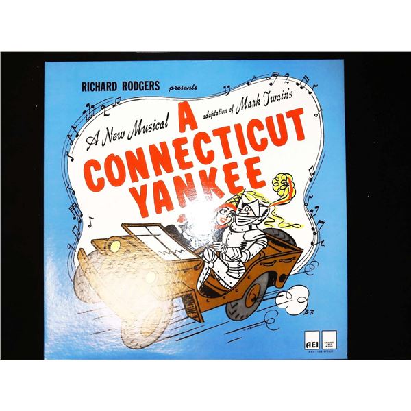 A Connecticut Yankee 1943 Broadway Revival Cast Recording AEI Records 1138 Vinyl LP