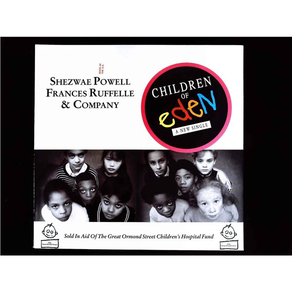 Children of Eden 12-Inch Vinyl Single Shezwae Powell and Frances Ruffelle London Records 1990