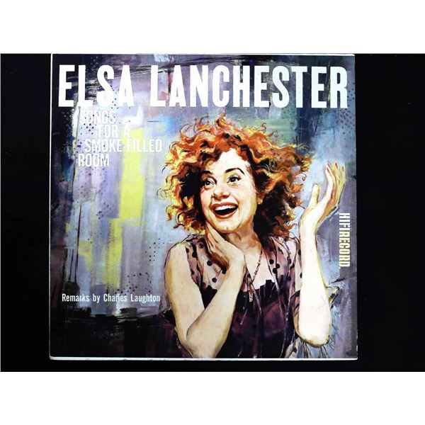 Elsa Lanchester Songs for a Smoke-Filled Room LP Record