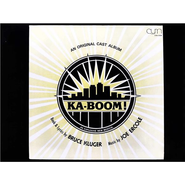 KA-BOOM! An Original Cast Album Joe Ercole and Bruce Kluger CYM 8130 1981