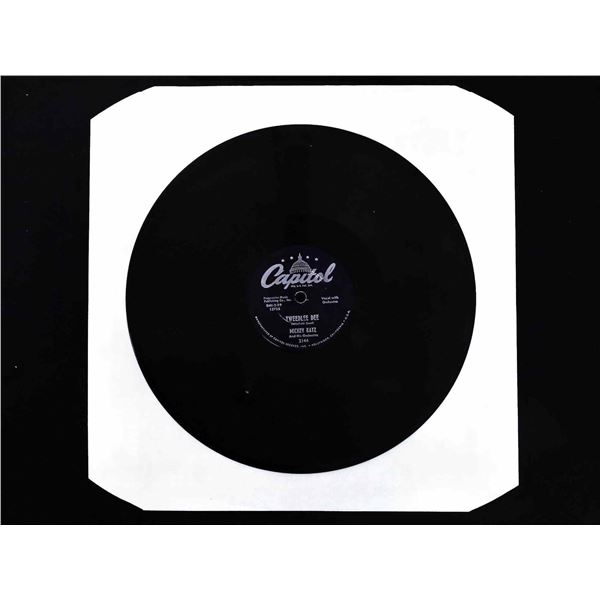 Mickey Katz 78 RPM Single Tweedlee Dee / David Crockett Capitol 3144