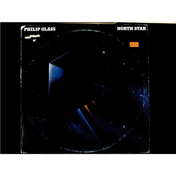 Philip Glass North Star 1977 Promotional Vinyl LP Record in Original Album Cover