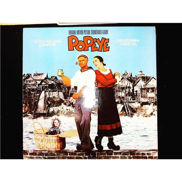 Popeye Original Motion Picture Soundtrack Promotional Vinyl LP Harry Nilsson 1980