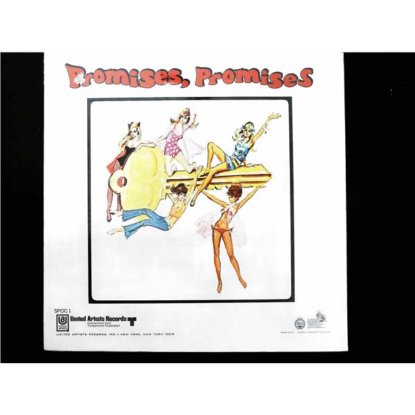 Promotional LP Sleeve for Promises, Promises United Artists Records 1969