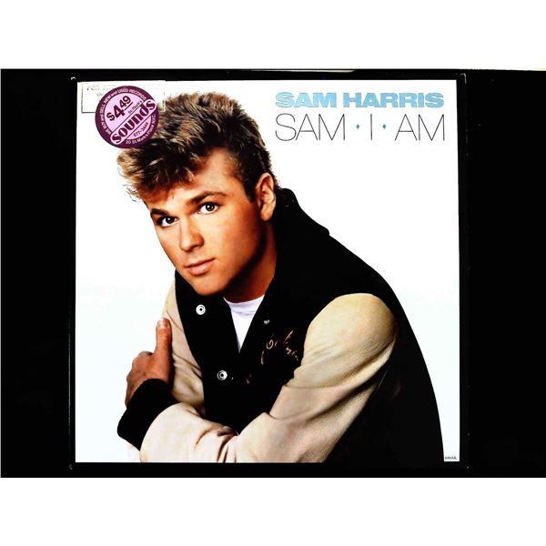Sam Harris Sam-I-Am Vinyl LP 1986 Motown 6165ML Promotional Copy