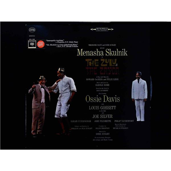 The Zulu and the Zayda Original Broadway Cast Recording Vinyl LP Columbia Masterworks KOS 2880