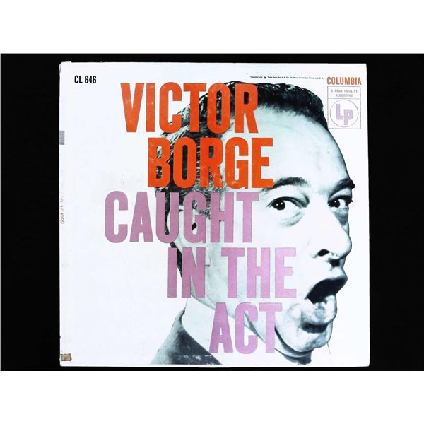 Victor Borge Caught in the Act Columbia Six Eye Vinyl LP