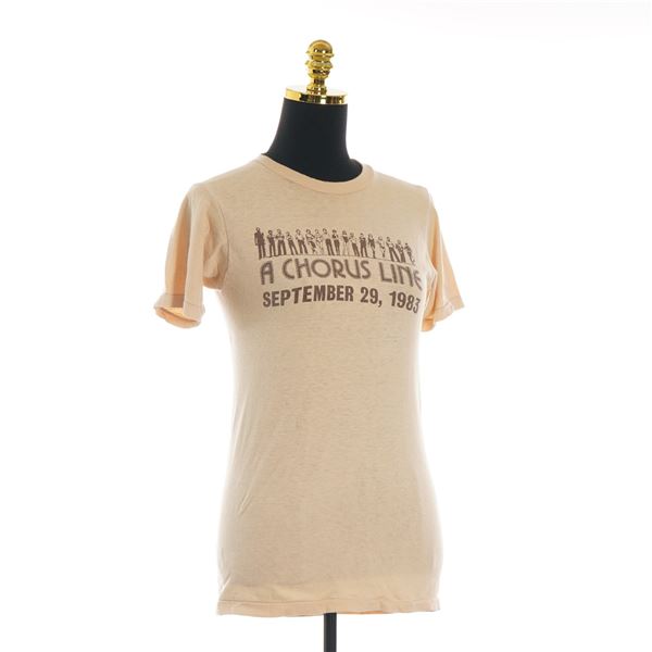 Vintage 1983 A Chorus Line Broadway Musical Promotional Single Stitch T-Shirt Screen Stars Tag