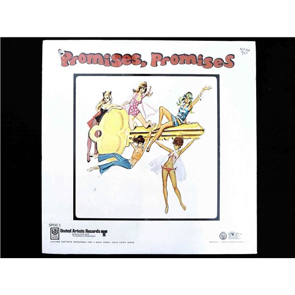 Vintage Promises Promises Promotional Record Album Cover