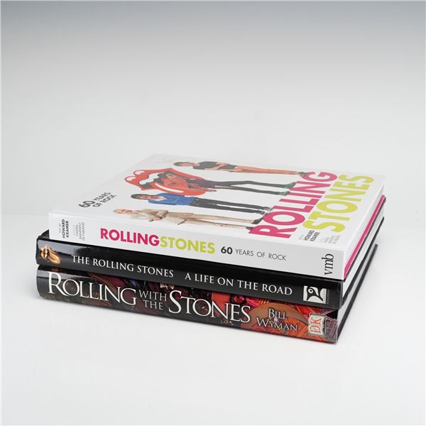 Three Rolling Stones Hardcover Books. Various Publishers, 1998-2022.