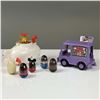 Image 2 : 8pc Hasbro Weebles Toy Grouping