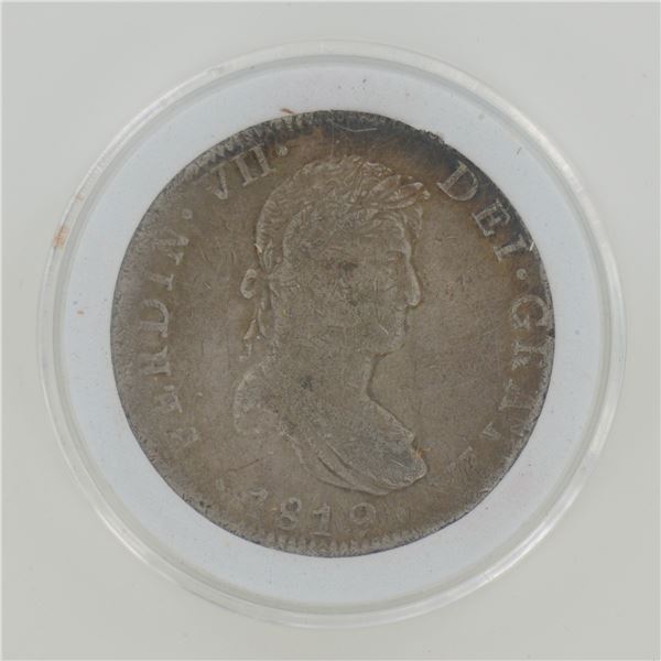 1819 MX Silver 8 Reales, Ferdinand VII, Mexico City Mint