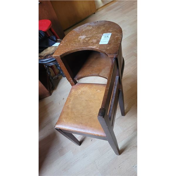 MCM Teak Telephone Table/Seat C