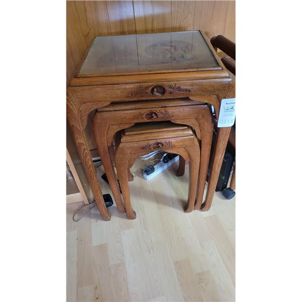 Oset of 3 Nesting Tables C