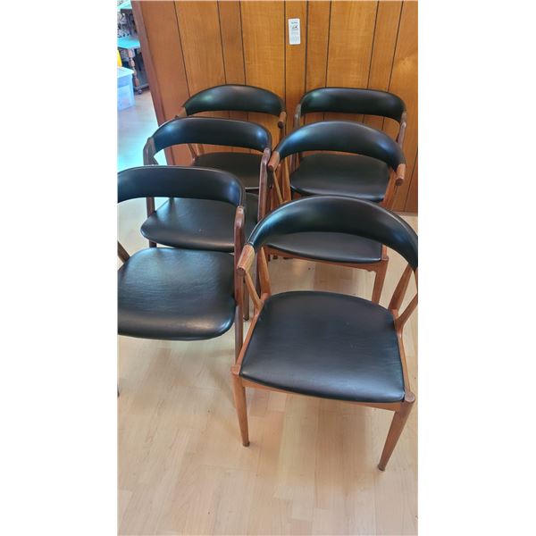 MCM Teak Dining Room Chairs C