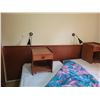 Image 1 : MCM Head Board & Side Tables C