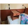 Image 2 : MCM Head Board & Side Tables C
