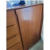 Image 3 : MCM Teak Chest With Cuboard C