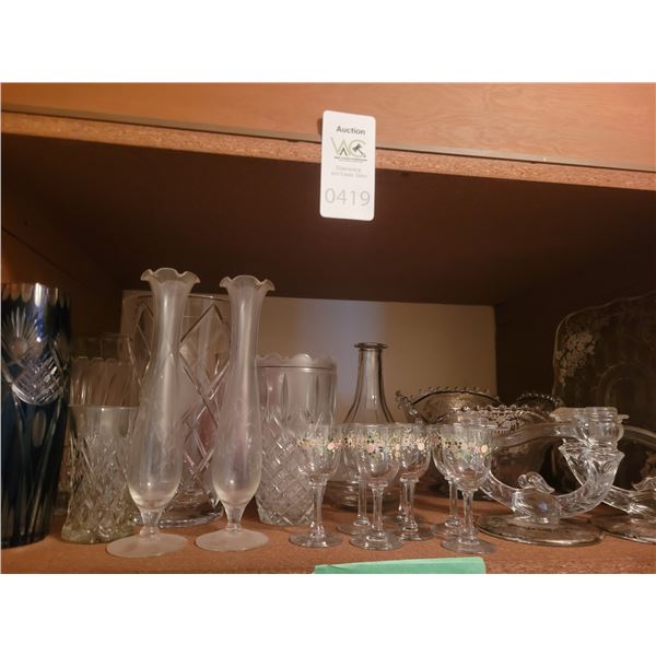 Vintage Crystal & Glassware A