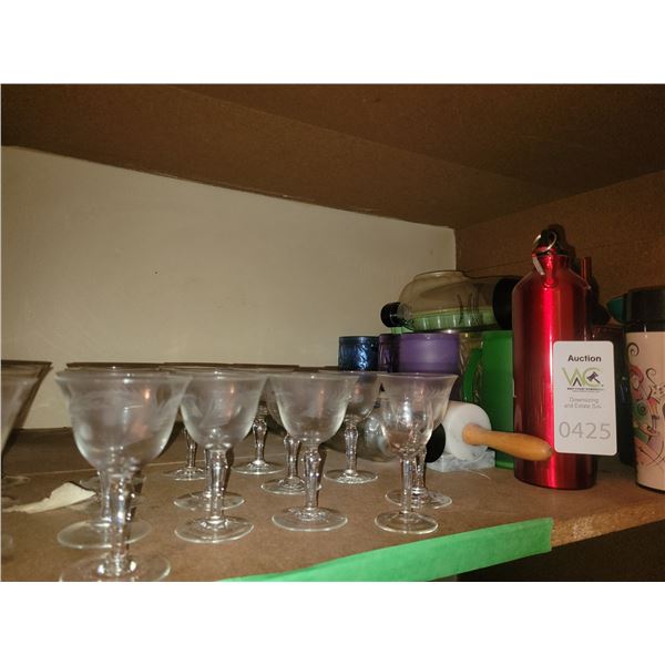Vintage Crystal Stemware & More A