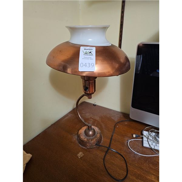 Copper Desk Lamp B