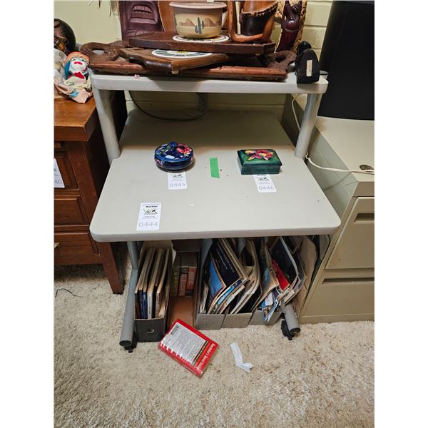 Rolling Tiered Table C