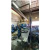 Image 5 : 1/4" THICK TOP LARGE METAL SHOP TABLE APPROX 18' 10"L X 4'D X 3'H WITH MOUNTED POWER OUTLET,