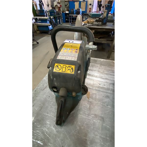 MAKITA EK6101, GAS POWERED 14" INDUSTRIAL STEEL/CONCRETE CUT OFF SAW