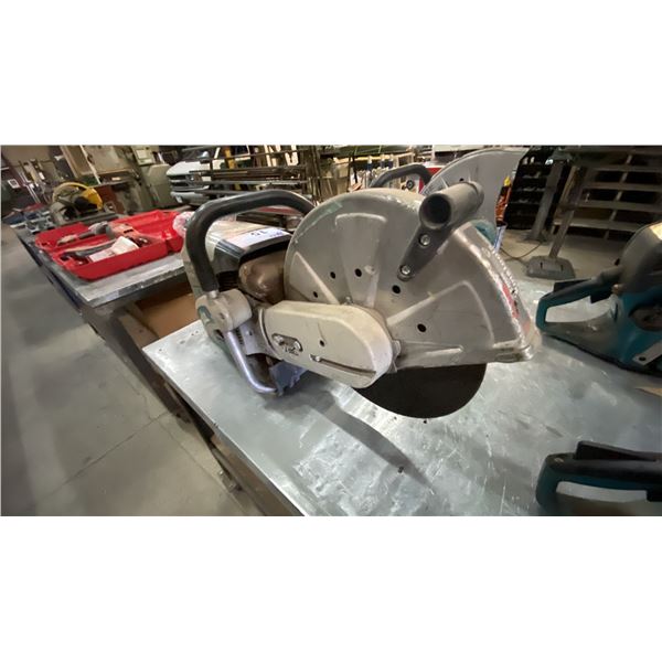 MAKITA DPC7341, GAS POWERED 14" INDUSTRIAL STEEL/CONCRETE CUT OFF SAW
