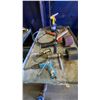 Image 1 : GROUP OF ASSORTED PNEUMATIC TOOLS- PORT A POWER, RIVETER, CHISEL & 2 GRINDERS