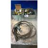 Image 1 : DURO DYNE PINSPOTTER & 2 BINS OF ASSORTED REGULATORS