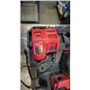 Image 4 : MILWAUKEE M18 HAMMERVAC WITH DUST EXTRACTOR IN HARD TRANSPORT CASE -NO BATTERY, 1 CHARGER