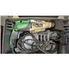 Image 1 : PAIR OF HITACHI DH 22PG ELECTRIC ROTARY HAMMER DRILLS, 1 WITH HARD TRANSPORT CASE
