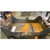 Image 3 : LARGE STEEL SCRAP BIN WITH FORKLIFT SLOTS APPROX 84"L X 48"D X 25.5"H