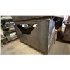 Image 2 : LARGE STEEL SCRAP BIN WITH FORKLIFT SLOTS APPROX 84"L X 48"D X 25.5"H