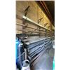 Image 2 : 2 PC WELDED CANTILEVER RACK WITH ASSORTED METAL STOCK CONTENTS- ROUND BAR, ROUND TUBE, SQUARE TUBE