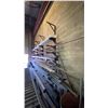 Image 3 : 2 PC WELDED CANTILEVER RACK WITH ASSORTED METAL STOCK CONTENTS- ROUND BAR, ROUND TUBE, SQUARE TUBE