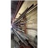 Image 3 : 2 PC WELDED CANTILEVER RACK WITH ASSORTED METAL STOCK CONTENTS- ROUND BAR, ROUND TUBE, SQUARE TUBE,