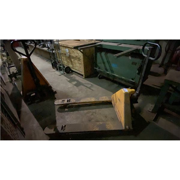 BIG JOE YELLOW PALLET JACK *LAST DAY REMOVAL*