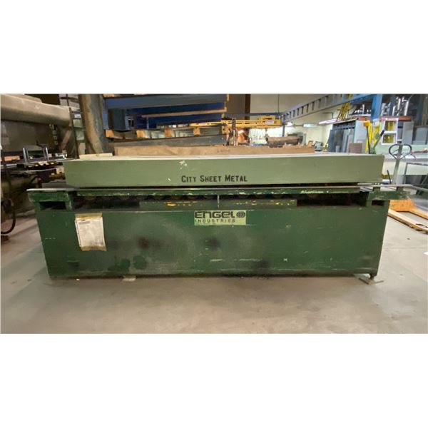 ENGEL INDUSTRIES M-1640 INDUSTRIAL 16 STATION ROLL-FORMING MACHINE, 7.5HP, 230V, 3 PHASE