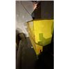 Image 3 : YELLOW METAL 2 DOOR FLAMMABLE SAFETY STORAGE CABINET WITH MOSTLY PAINT CONTENTS