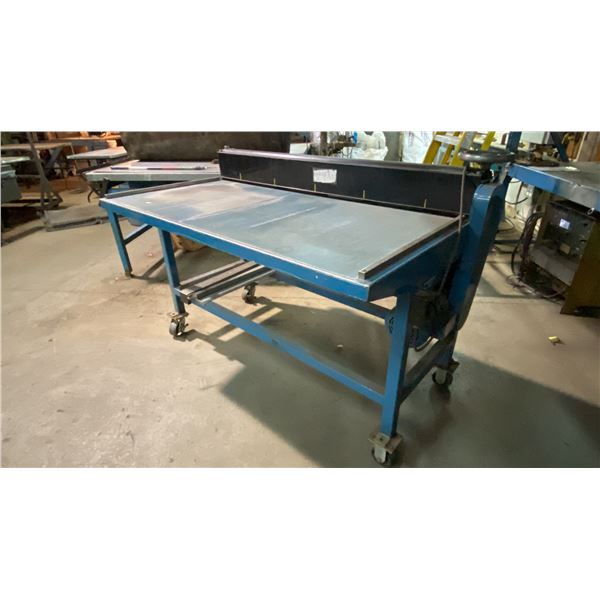 BLUE METAL MOBILE DUCT BEADER MACHINE